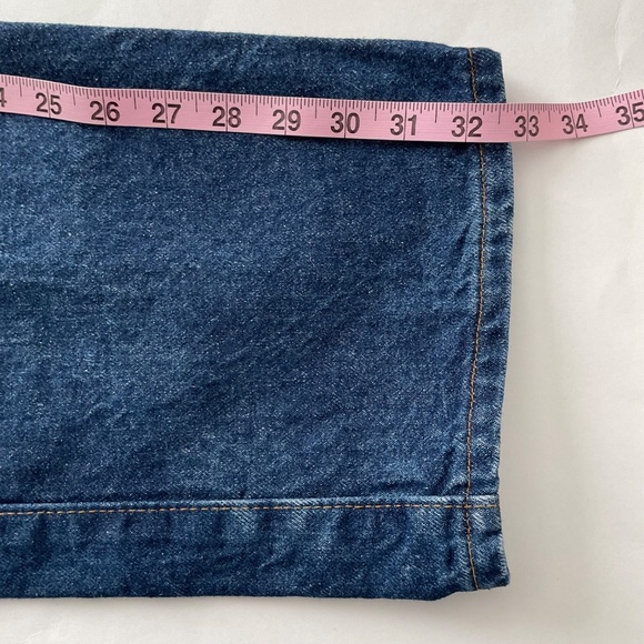 VTG Levis Two Horse Brand Leather Tab Blue Denim Jeans Mens 42 x 32 Made in USA - Picture 15 of 15
